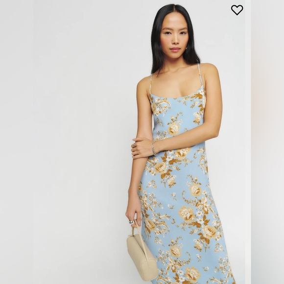 Floral midi dress - Picture 1 of 5